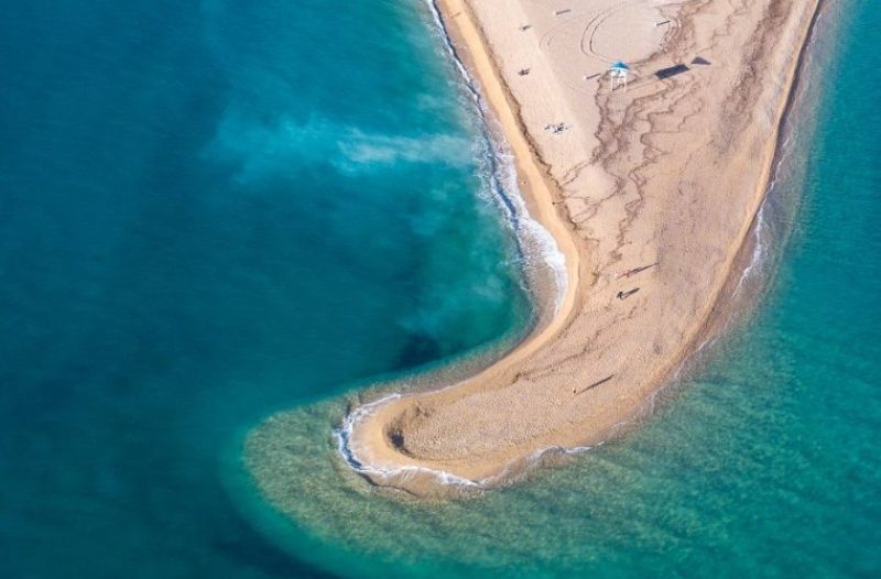 Hrvatska Kostajnica - hrvatska-kostajnica.net - Olujno jugo ponovno promijenili izgled plaže Zlatni rat